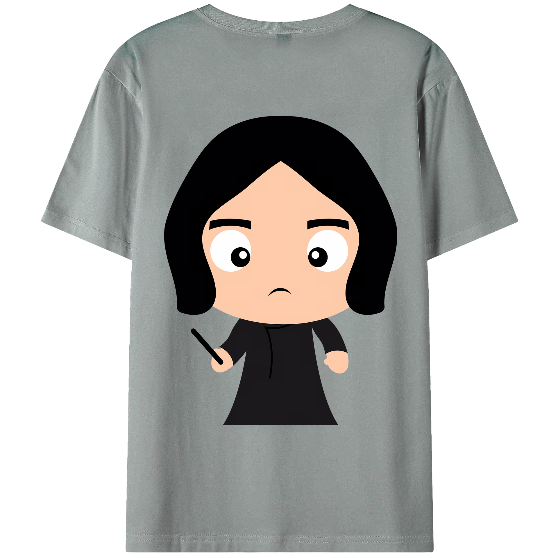（画像用） Harry Potter ハリー・ポッターシリーズ 綿100％ メンズ半袖Tシャツ（バックプリント） 通気性